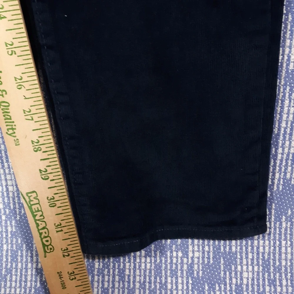 Banana Republic Corduroy Pants Mens Size 33 x 32 Slim‎ Fit Navy Straight
